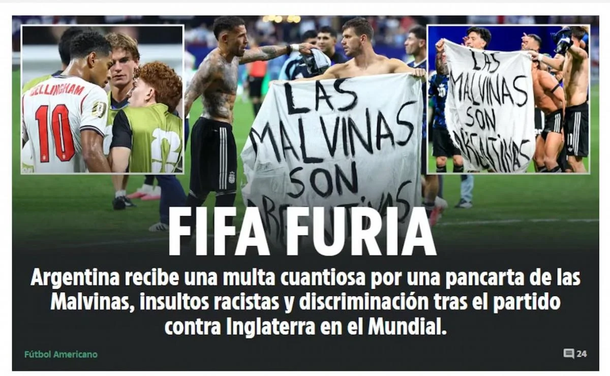 Reacciones globales ante la sanción de FIFA: Argentina en la mira por su actitud