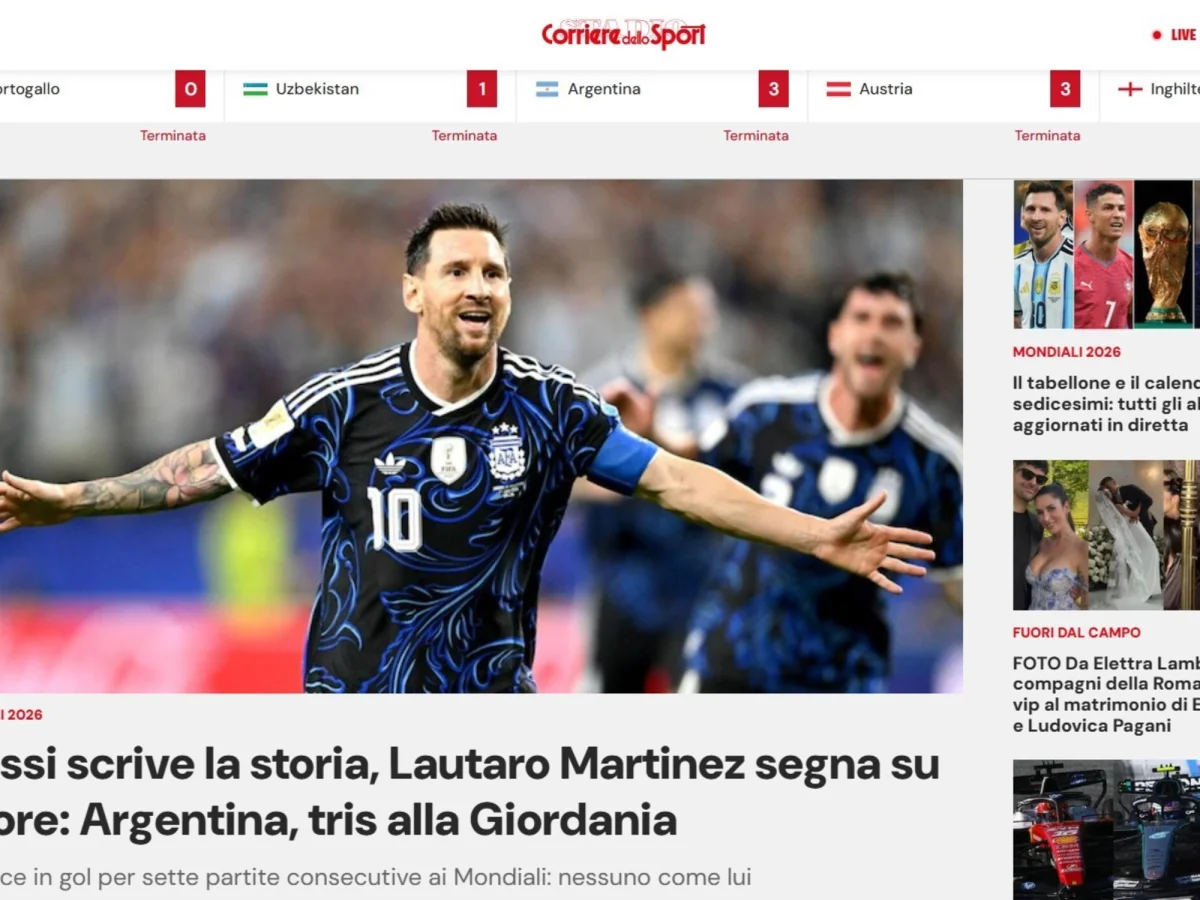 Récord de Messi: la historia se escribe en cada partido con la selección argentina