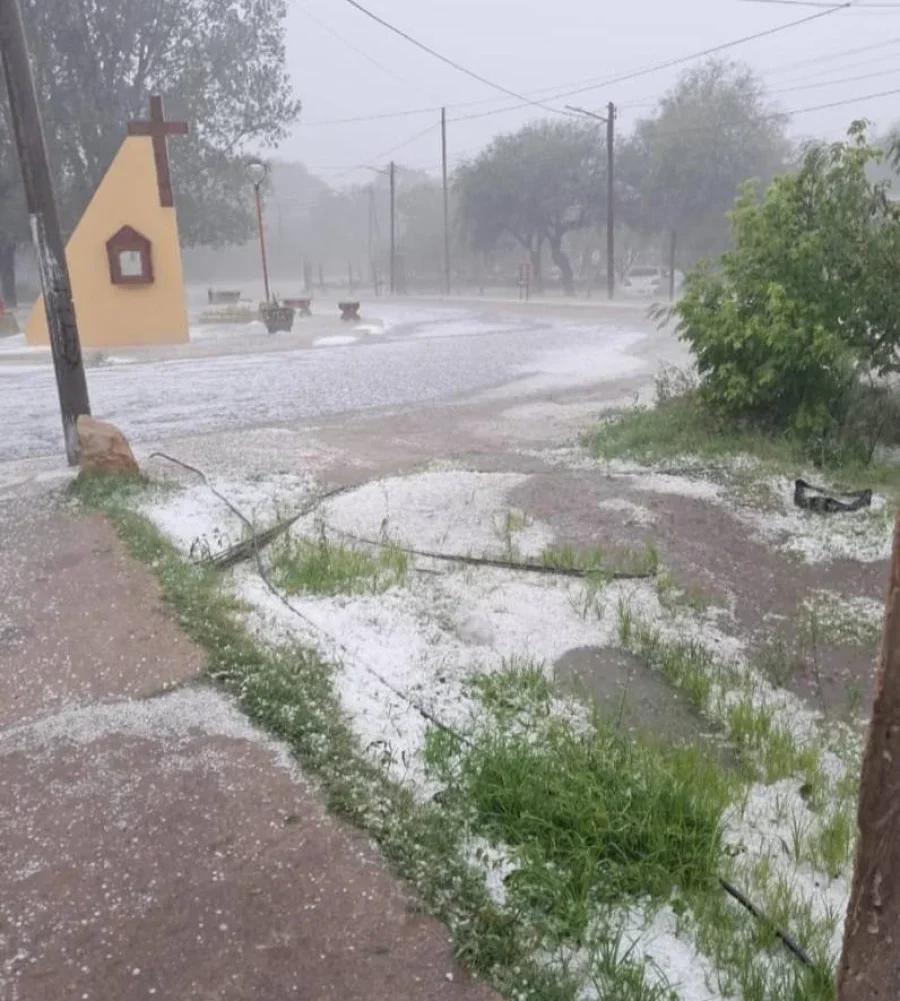 Ruta 75 transitable, pero vecinos de zonas serranas en alerta por tormentas.