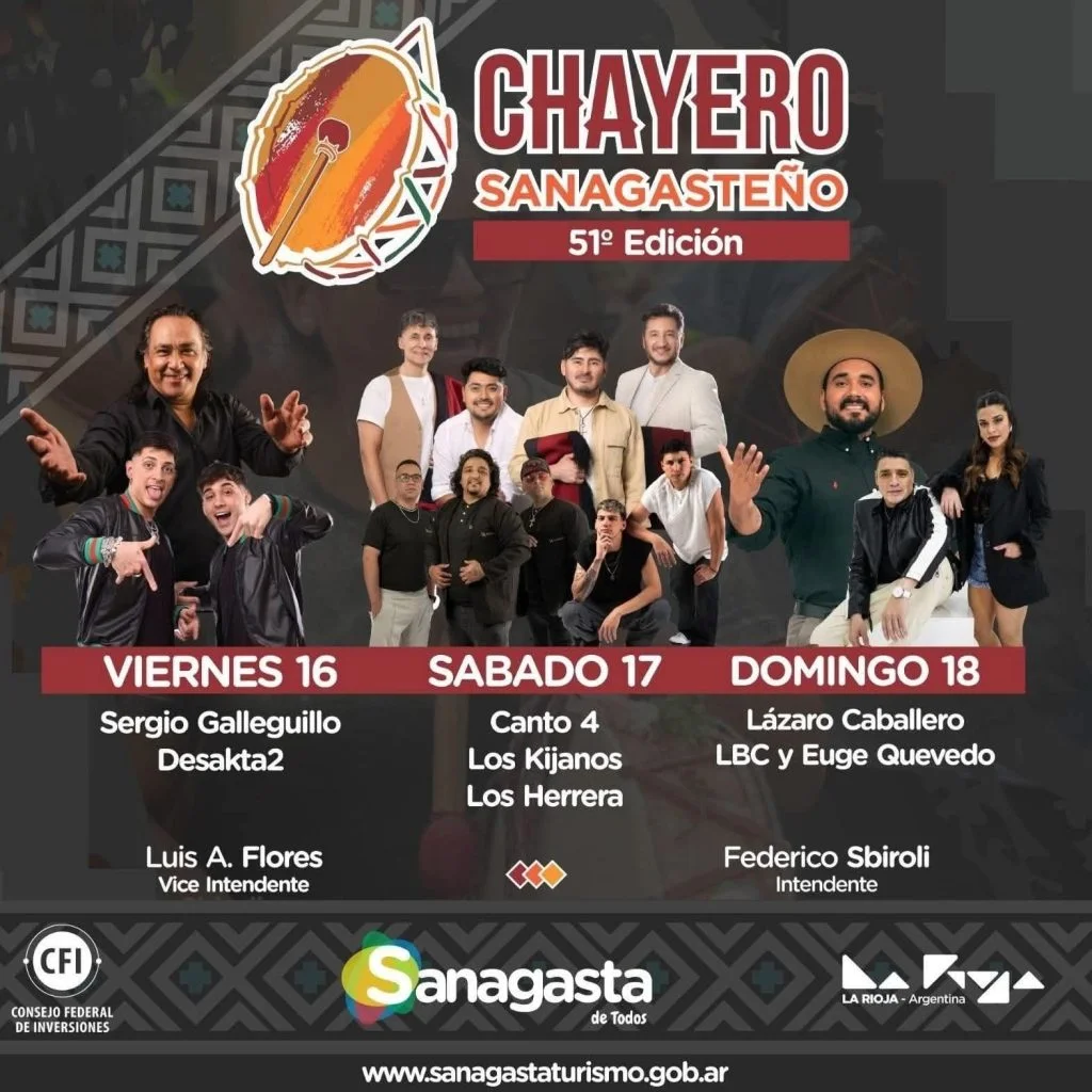 Sanagasta se prepara para la fiesta del Chayero: tradiciones y música en vivo