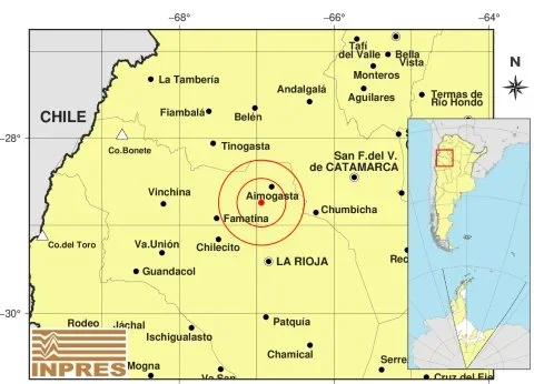 Sismo en el norte de La Rioja genera preocupación entre los vecinos