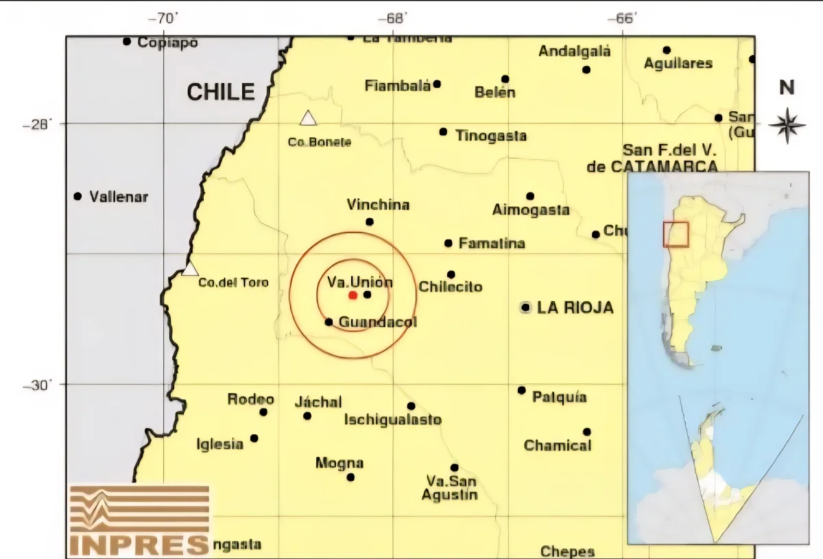 Terremoto de 4.7 grados genera preocupación en la población de La Rioja.