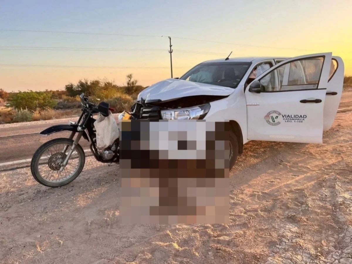 Tragedia en La Rioja: un motociclista pierde la vida tras un accidente de tránsito