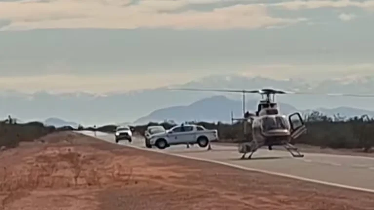 Tragedia en San Juan: se estrella helicóptero de combate de incendios con 7 víctimas
