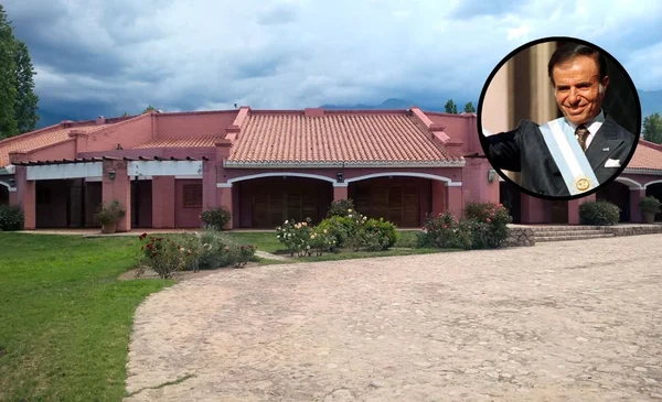 Transformación de “La Rosadita”: la histórica casa de Menem se renueva en La Rioja