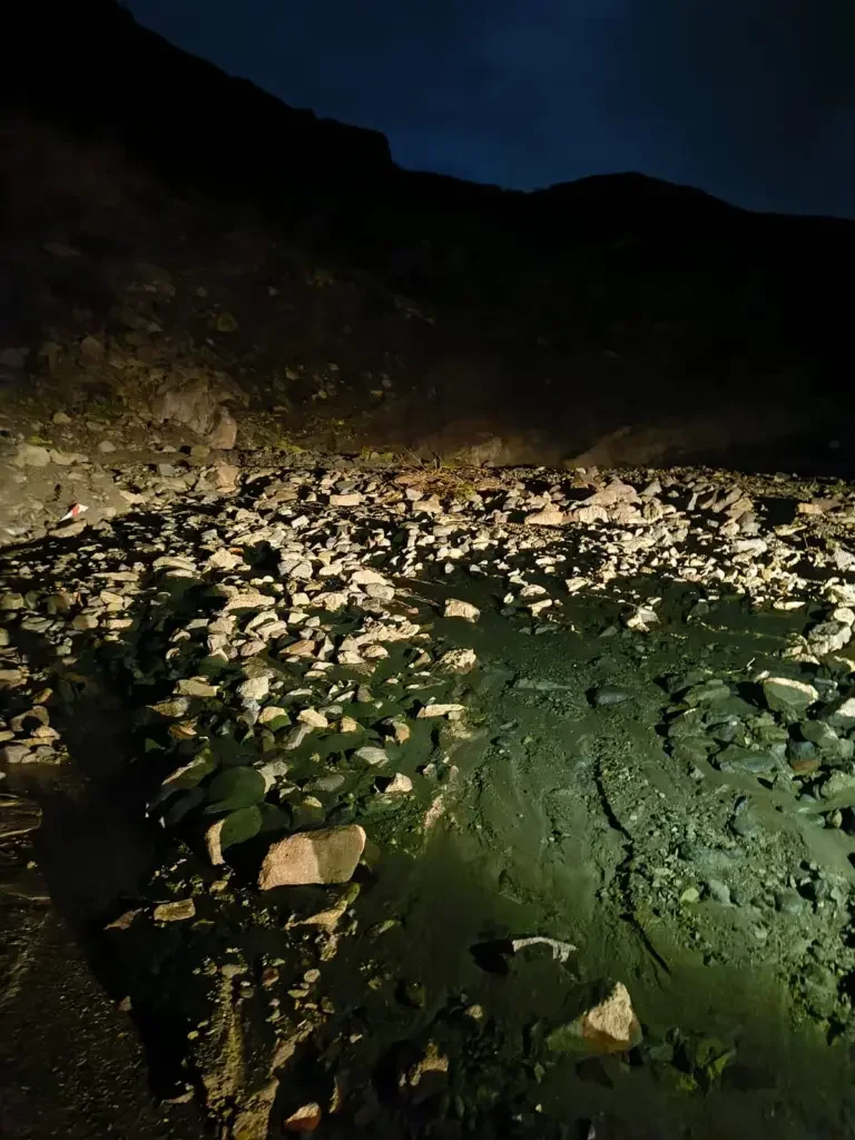 Tránsito interrumpido en Ruta Nacional 150: desprendimientos afectan la circulación en La Rioja