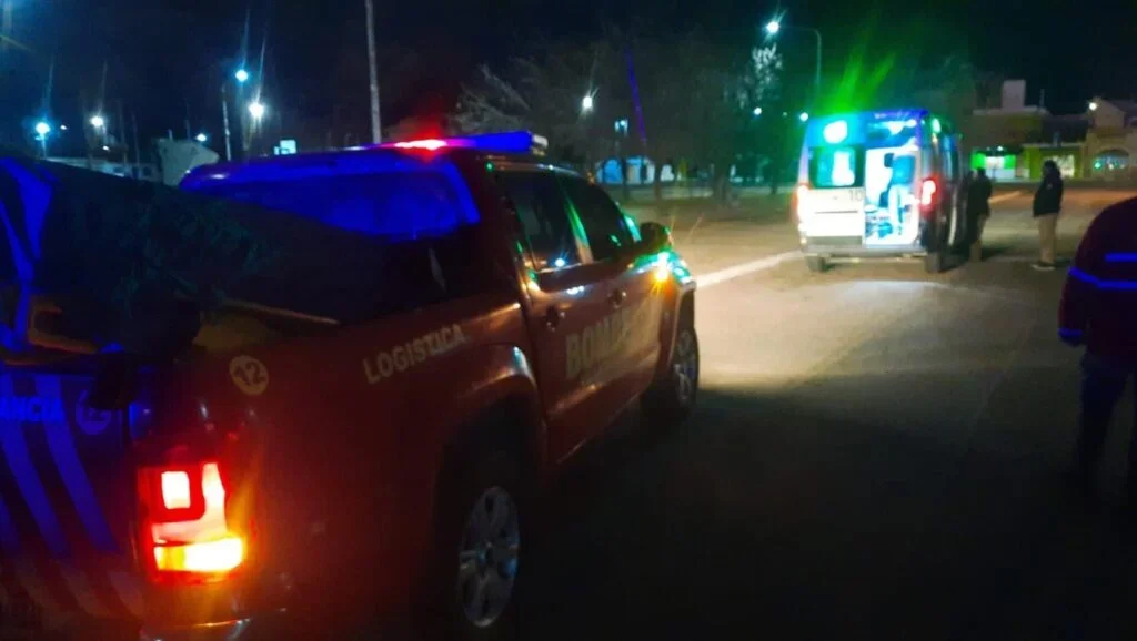 Un joven herido tras accidente de moto en el barrio 25 de Mayo Sur
