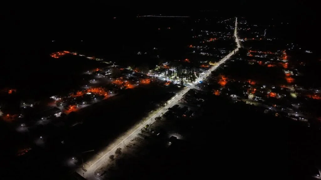 Vinchina estrena iluminación y un nuevo Parque de la Familia para sus vecinos
